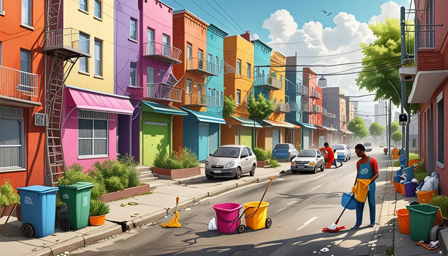 Challenges of Cleaning in Urban Communities: Practical Solutions to Improve Sanitation in Low-Income Areas