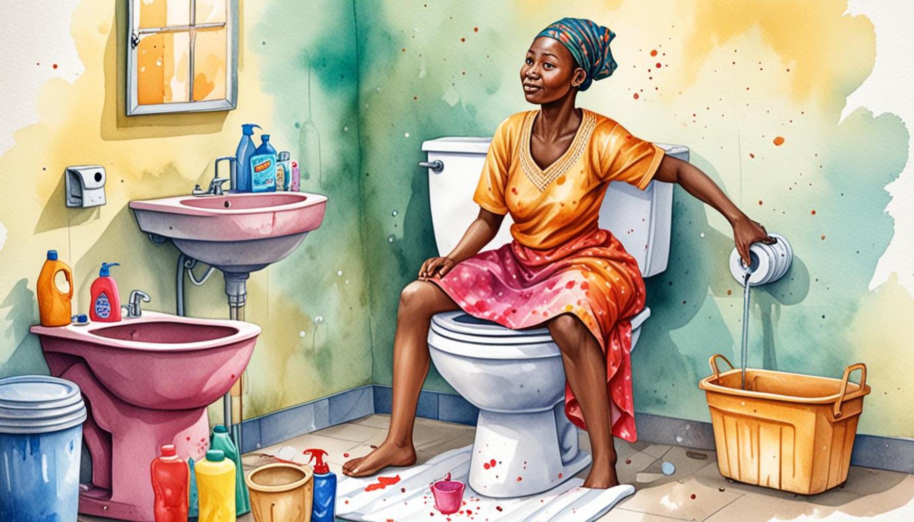 The importance of toilet cleaning in disease prevention in Nigerian homes