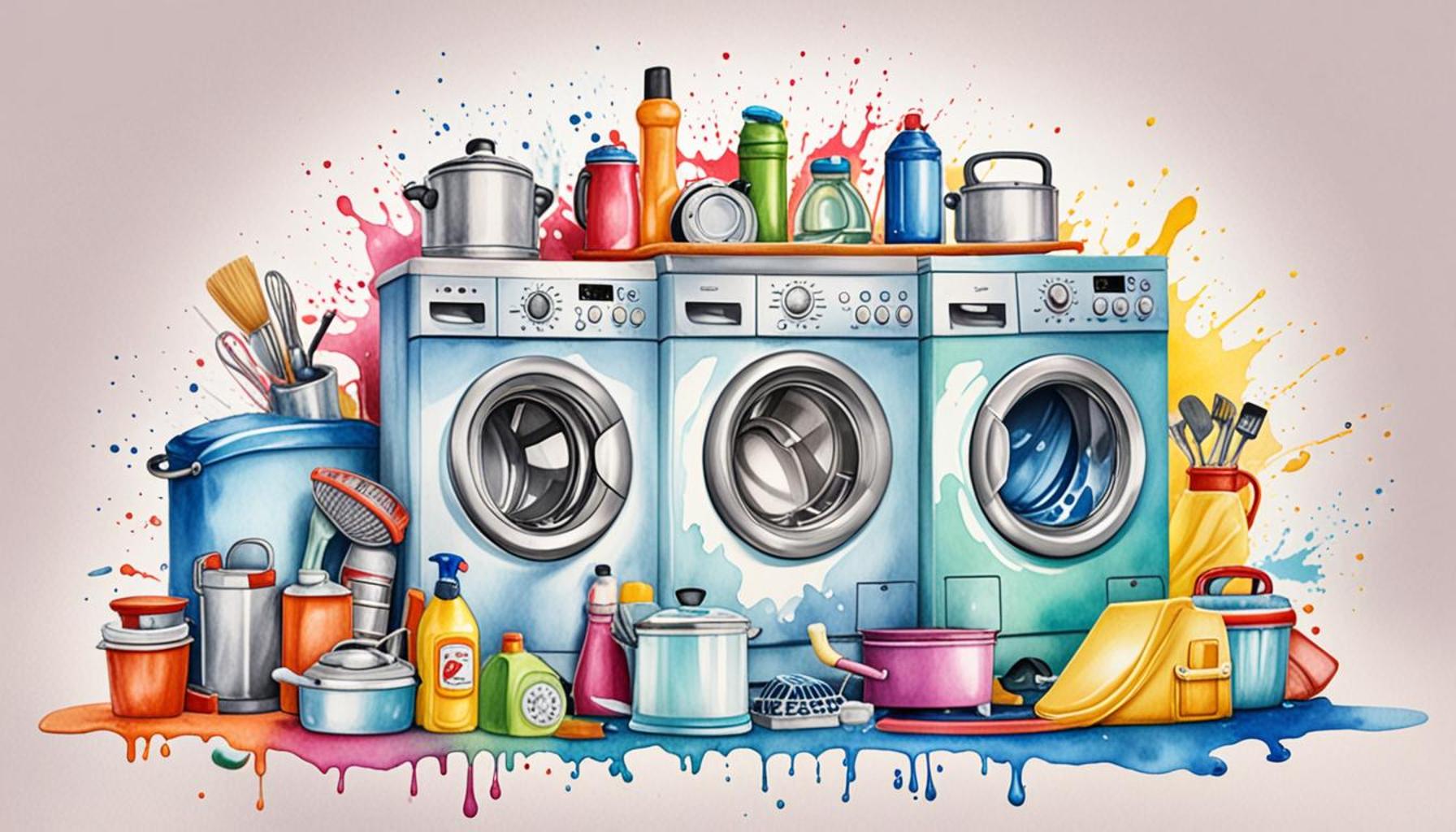 How the choice of appliances impacts cleaning efficiency at home